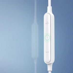 Słuchawki UGREEN EP101 USB-C z pilotem i mikrofonem biały
