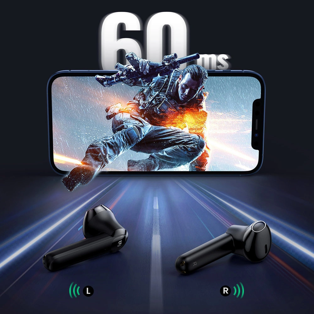 Wholesale UGREEN WS105 HiTune T2 ENC In-ear Waterproof Wireless Bluetooth 5.0 Earphones Black - UGR1247BLK - {ean13} - Hurt