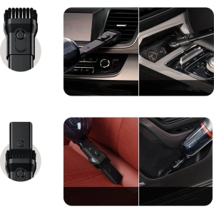 Wholesale Baseus A7 mini car vacuum cleaner 90 W 6000 Pa dark gray - BSU3335GRY - {ean13} - Hurt