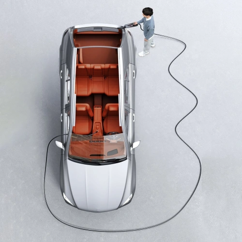 Odkurzacz samochodowy Baseus A7 90W 6000Pa ciemnoszary