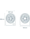 Hurtownia GSM - Wentylator biurkowy Baseus Serenity Fan Pro biały - BSU3336WHT - {ean13} - Hurt