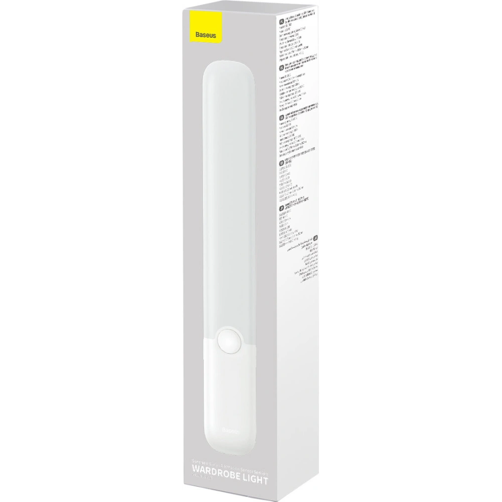 Wholesale Baseus Sunshine Series wardrobe light with PIR motion detector 1200 mAh white - BSU3337WHT - {ean13} - Hurt