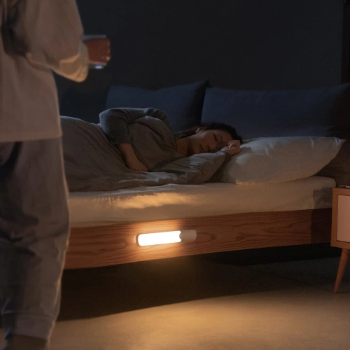 Lampka do szafy Baseus Sunshine Series z czujnikiem ruchu PIR 1200mAh biała