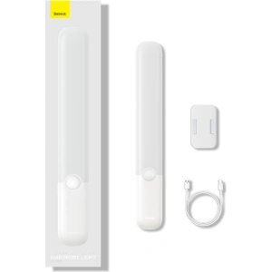 Hurtownia GSM - Lampka do szafy Baseus Sunshine Series z czujnikiem ruchu PIR 1200mAh biała - BSU3337WHT - {ean13} - Hurt