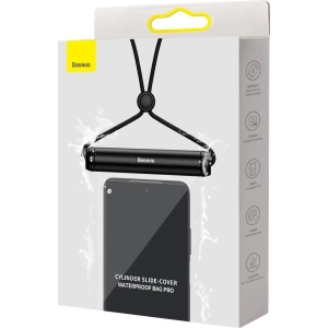 Wholesale Baseus waterproof case for phone Slide-cover black - BSU3338BLK - {ean13} - Hurt