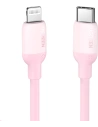 Kabel UGREEN US387 USB-C - Lightning MFI C94 Power Delivery 1m růžový