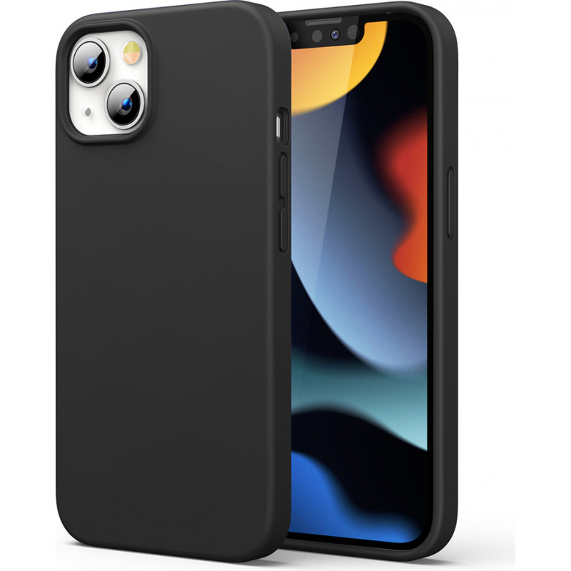 Ugreen Distributor - 6957303886739 - UGR1250BLK - UGREEN Protective Silicone Case Apple iPhone 13 black - B2B homescreen