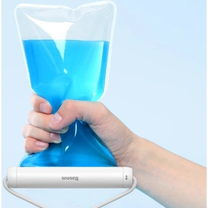 Wholesale Baseus waterproof case for phone Slide-cover white - BSU3339WHT - {ean13} - Hurt