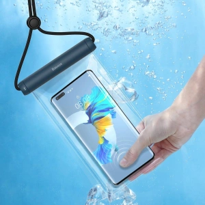 Wholesale Baseus waterproof case for phone Slide-cover blue - BSU3340BLU - {ean13} - Hurt