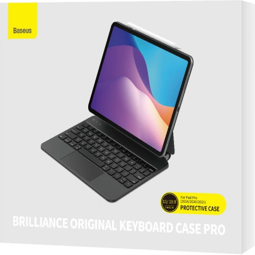 Etui z klawiaturą Baseus Brilliance Apple iPad Air 10.9 (4. i 5. gen)/iPad Pro 11 (1., 2. i 3. gen) szary