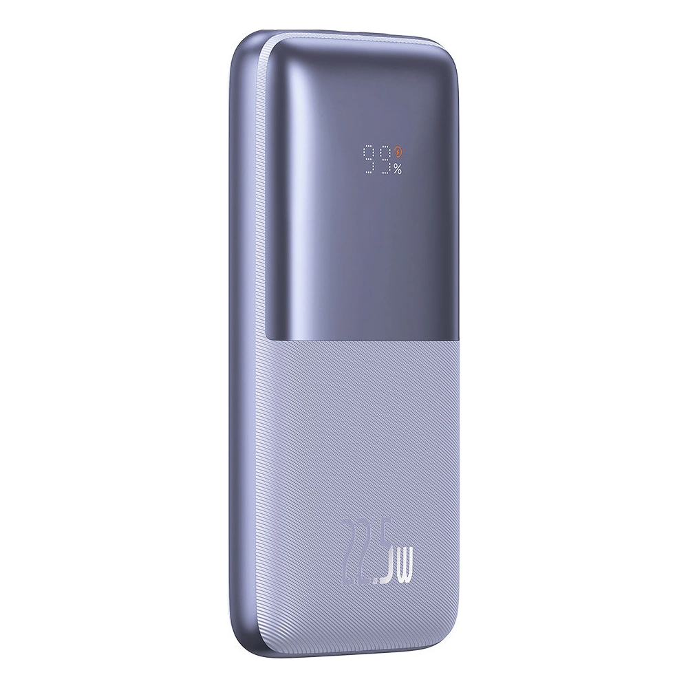 Hurtownia GSM - Powerbank Baseus Bipow Pro 10000mAh 22.5W + kabel USB 3A 0.3m fialový - BSU3345PRP - {ean13} - Hurt