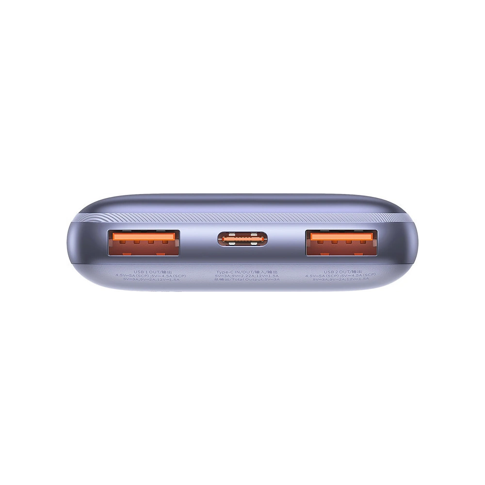Hurtownia GSM - Powerbank Baseus Bipow Pro 10000mAh 22.5W + kabel USB 3A 0.3m fialový - BSU3345PRP - {ean13} - Hurt