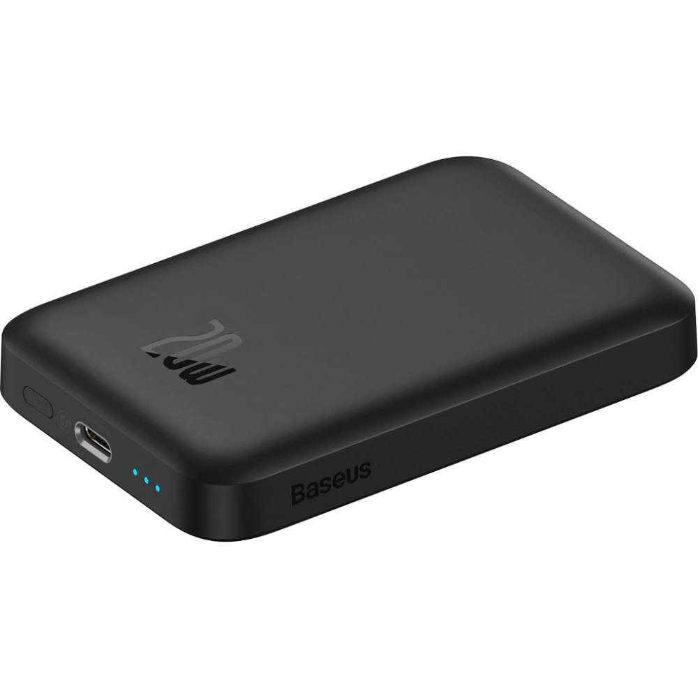 Hurtownia GSM - Powerbank Baseus magnetický 6000mAh 20W + kabel USB Typ C 60W 50cm černý - BSU3346BLK - {ean13} - Hurt