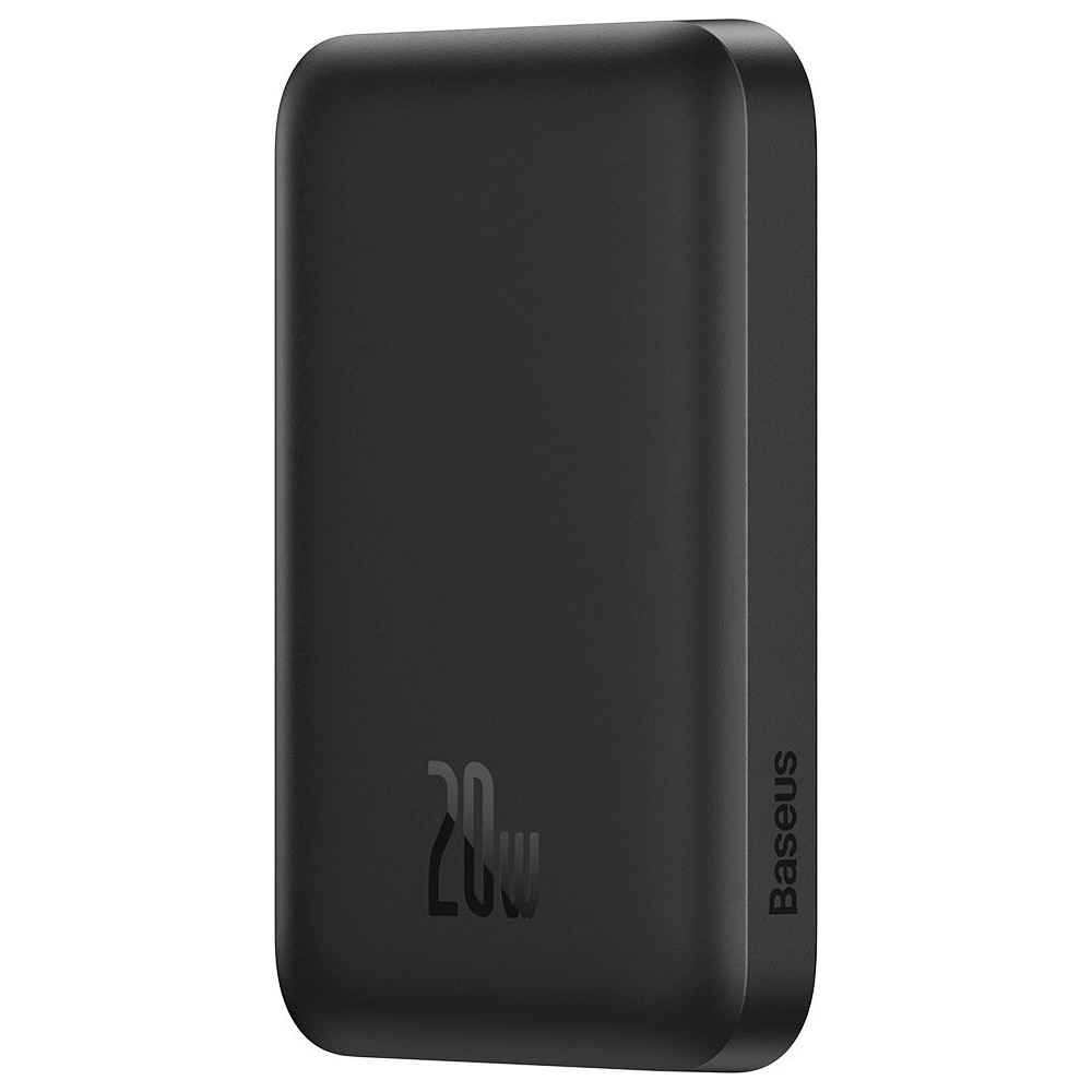 Hurtownia GSM - Powerbank Baseus magnetyczny 6000mAh 20W + kabel USB Typ C 60W 50cm czarny - BSU3346BLK - {ean13} - Hurt