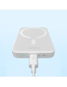 Hurtownia GSM - Powerbank Baseus magnetyczny 6000mAh 20W + kabel USB Typ C 60W 50cm biały - BSU3347WHT - {ean13} - Hurt