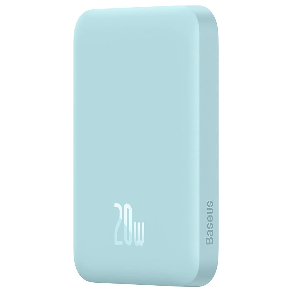 Hurtownia GSM - Powerbank Baseus magnetický 6000mAh 20W + kabel USB Typ C 60W 50cm modrý - BSU3348BLU - {ean13} - Hurt
