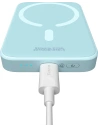 Hurtownia GSM - Powerbank Baseus magnetický 6000mAh 20W + kabel USB Typ C 60W 50cm modrý - BSU3348BLU - {ean13} - Hurt