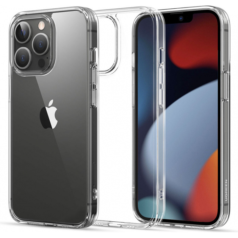 Ugreen Distributor - 6957303891795 - UGR1260CL - UGREEN Protective Fusion Case Apple iPhone 13 Pro clear - B2B homescreen