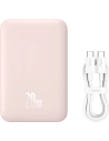 Wholesale Baseus magnetic powerbank 6000mAh 20W + USB cable Type C 60W 50cm pink - BSU3349PNK - {ean13} - Hurt
