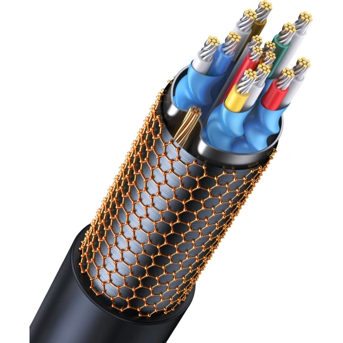 Kabel HDMI 2.0 Baseus High Definition Series 4K 60Hz 1m czarny