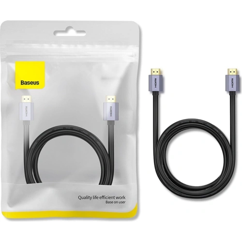 Kabel HDMI 2.0 Baseus High Definition Series 4K 60Hz 1m czarny