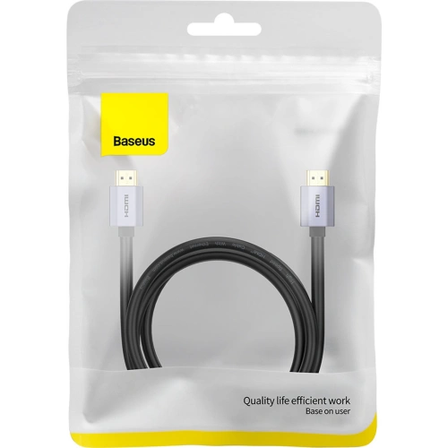 Kabel HDMI 2.0 Baseus High Definition Series 4K 60Hz 2m czarny