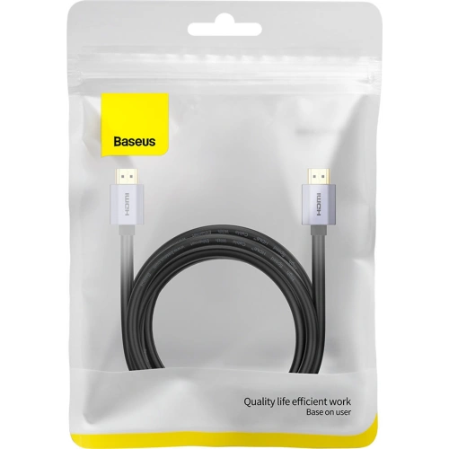 Kabel HDMI 2.0 Baseus High Definition Series 4K 60Hz 3m czarny