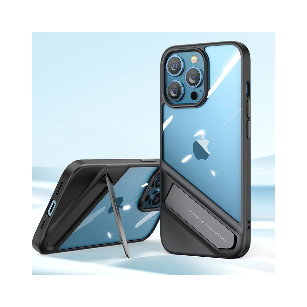 Hurtownia GSM - Etui UGREEN Fusion Kickstand Case Apple iPhone 13 Pro Max czarny - UGR1267BLK - {ean13} - Hurt