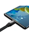 Hurtownia GSM - Zwijany kabel 3w1 Baseus Bright Mirror 2 USB-A - micro USB + Lightning + USB-C 66W 1.1m czarny - BSU3355BLK - {ean13} - Hurt