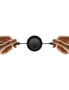 Wholesale Baseus Bright Mirror 2 retractable cable 3in1 USB Type A - micro USB + Lightning + USB Type C 66W 1.1m black - BSU3355BLK - {ean13} - Hurt