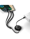 Hurtownia GSM - Zwijany kabel 3w1 Baseus Bright Mirror 2 USB-A - micro USB + Lightning + USB-C 66W 1.1m czarny - BSU3355BLK - {ean13} - Hurt
