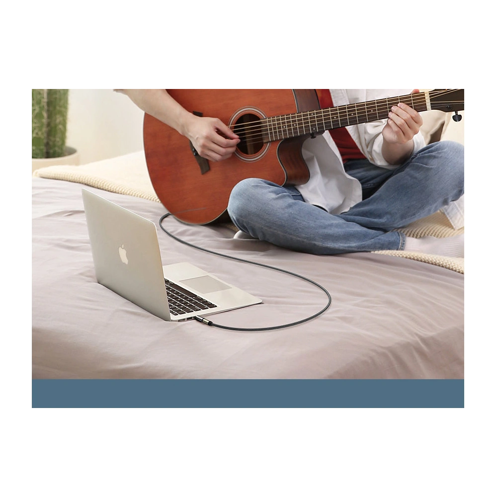Hurtownia GSM - Audio adaptér UGREEN AV168 6,35mm jack (ženský) - 3,5mm mini jack (mužský) černý - UGR1270BLK - {ean13} - Hurt