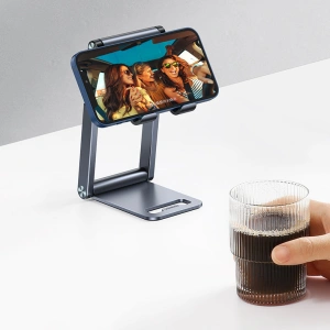 Skládací stojan UGREEN LP263 na smartphone, stativ na telefon, šedý