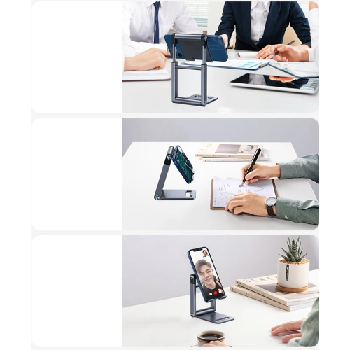 Składana podstawka UGREEN LP263 stojak pod smartfon statyw na telefon szary