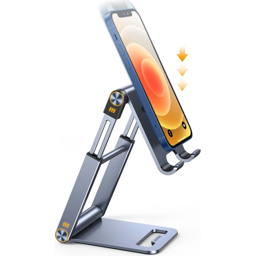 Składana podstawka UGREEN LP263 stojak pod smartfon statyw na telefon szary
