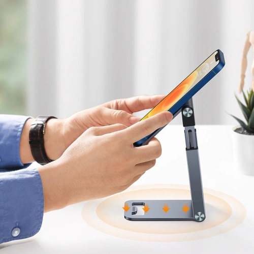 Składana podstawka UGREEN LP263 stojak pod smartfon statyw na telefon szary