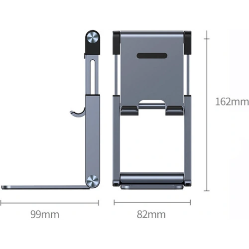 Składana podstawka UGREEN LP263 stojak pod smartfon statyw na telefon szary