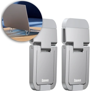 Hurtownia GSM - Podložky pod laptop Baseus stříbrné [2 PACK] - BSU3360SLV - {ean13} - Hurt
