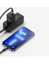 Zwijany kabel 3w1 Baseus Bright Mirror 2 USB-C - micro USB + Lightning + USB-C 3.5A 1.1m czarny