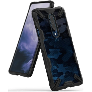 Etui Ringke Fusion-X Design OnePlus 7 Pro Camo (Moro) Black