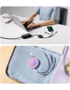 Zavíratelný kabel 3w1 Baseus Bright Mirror 2 USB-C - micro USB + Lightning + USB-C 3.5A 1.1m černý