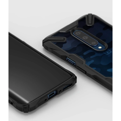 Etui Ringke Fusion-X Design OnePlus 7 Pro Camo (Moro) Black