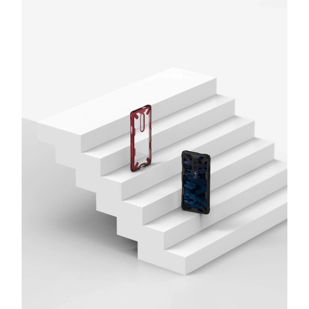 Hurtownia GSM - Etui Ringke Fusion-X Design OnePlus 7 Pro Camo (Moro) Černá - RGK912MOB - {ean13} - Hurt