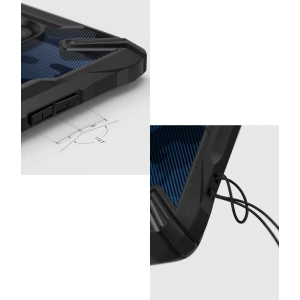 Etui Ringke Fusion-X Design OnePlus 7 Pro Camo (Moro) Black