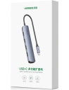 Hurtownia GSM - Adaptér UGREEN CM417 USB-C - HDMI / 4xUSB šedý - UGR1275GRY - {ean13} - Hurt