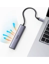 Hurtownia GSM - Hub UGREEN CM475 USB-C - 3xUSB / Ethernet RJ-45 / USB-C PD šedý - UGR1276GRY - {ean13} - Hurt