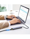 Hurtownia GSM - Hub UGREEN CM475 USB-C - 3xUSB / Ethernet RJ-45 / USB-C PD šedý - UGR1276GRY - {ean13} - Hurt