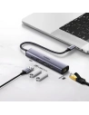 Hurtownia GSM - Hub UGREEN CM475 USB-C - 3xUSB / Ethernet RJ-45 / USB-C PD šedý - UGR1276GRY - {ean13} - Hurt