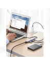 Hurtownia GSM - Hub UGREEN CM475 USB-C - 3xUSB / Ethernet RJ-45 / USB-C PD szary - UGR1276GRY - {ean13} - Hurt