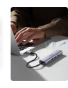 Hurtownia GSM - Hub UGREEN CM475 USB-C - 3xUSB / Ethernet RJ-45 / USB-C PD szary - UGR1276GRY - {ean13} - Hurt